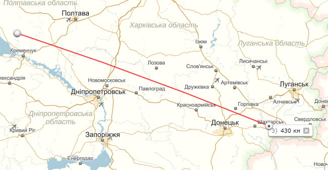 Скриншот Яндекс.Карт
