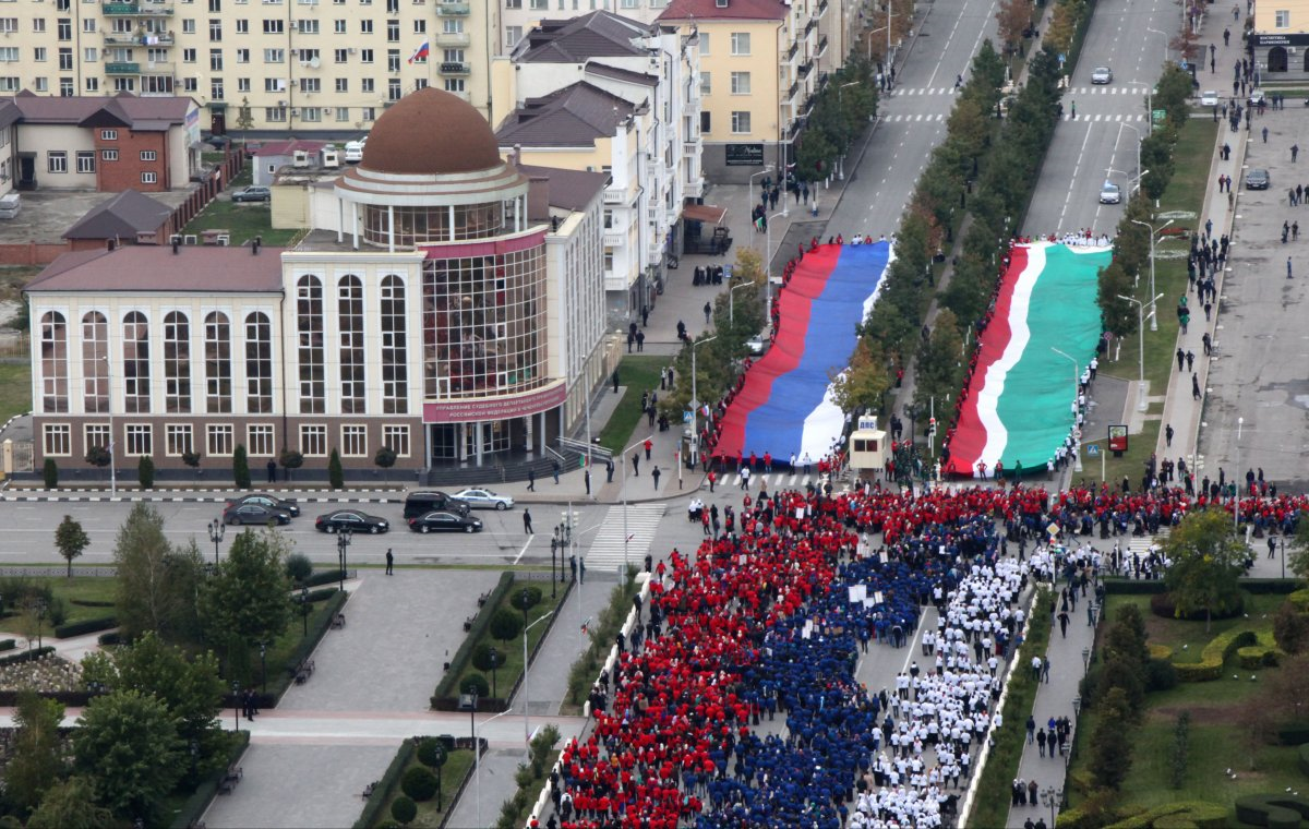 President Vladimir Putin's birthday march