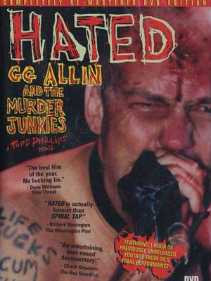 Обложка видеофильма о GG Alline 1994 года