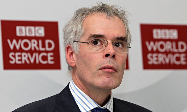 BBC World Service chief Peter Horrocks. Photograph: Lewis Whyld/PA
