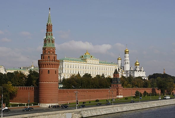The Kremlin in Moscow. Picture from 2003. (Photo: Ian Walton/Getty Images)