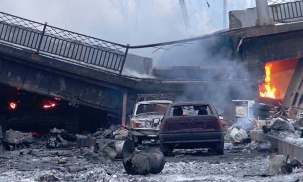 Preoccupied by Greece and the eurozone, Europe is letting another Bosnia happen in its own front yard.’ Photograph: Tass/Barcroft Media