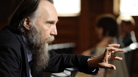 Der russische Ideologe Alexander Dugin | © Heikki Saukkomaa/Lehtikuva/dpa