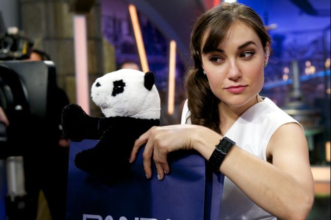 Sasha Grey attends 'El Hormiguero' TV show at Vertice 360 Studio on July 1, 2014 in Madrid, Spain. (Juan Naharro Gimenez/Getty Images)