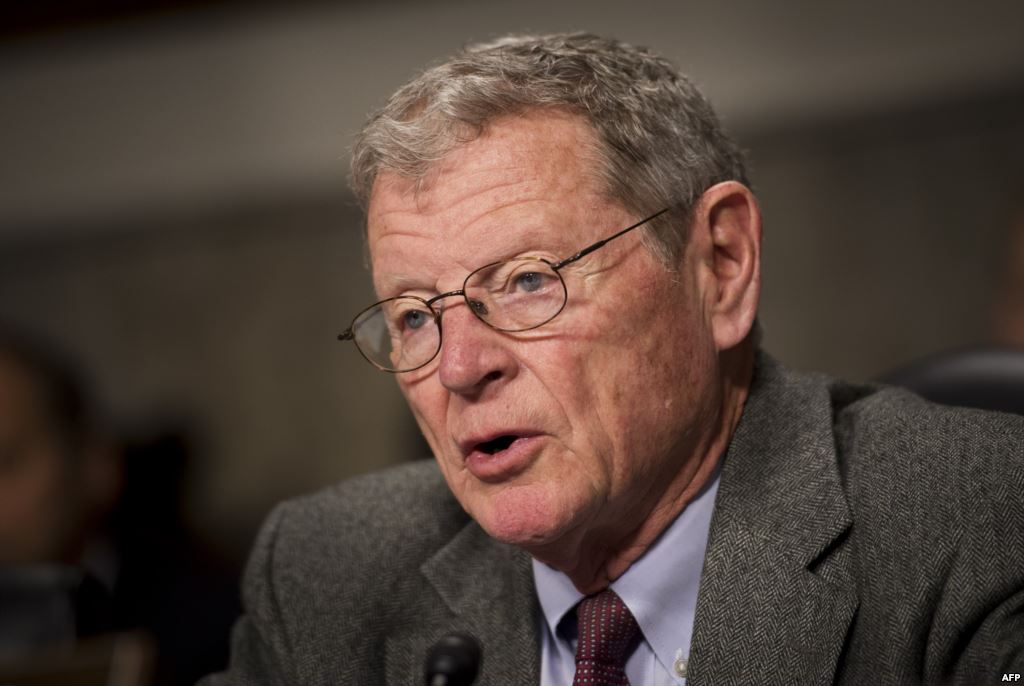 U.S. Senator James Inhofe (file photo)