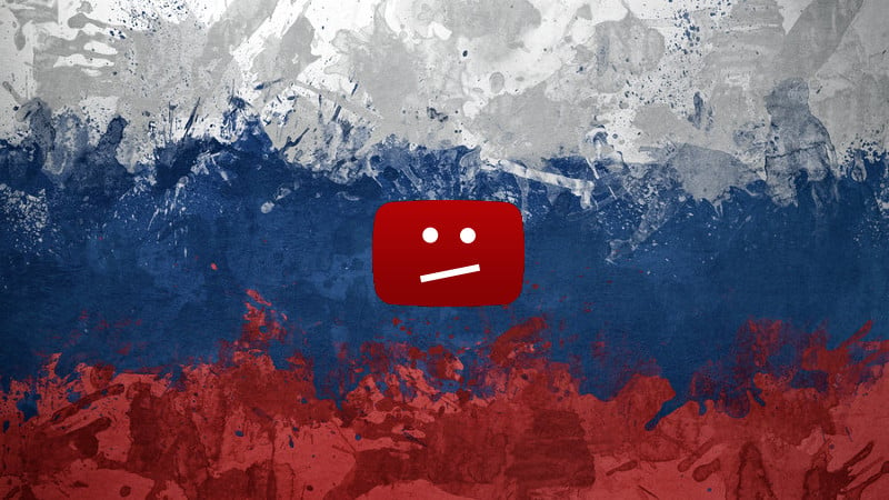 Roscomnadzor suggests that the latest block may restrict some Russians’ access to all of YouTube. Images mixed by Tetyana Lokot