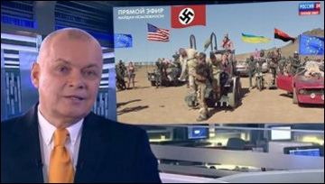 Dmitry Kiselyov, best known for his claim that Russia could turn the USA into radioactive dust  (photo from Naviny.by)