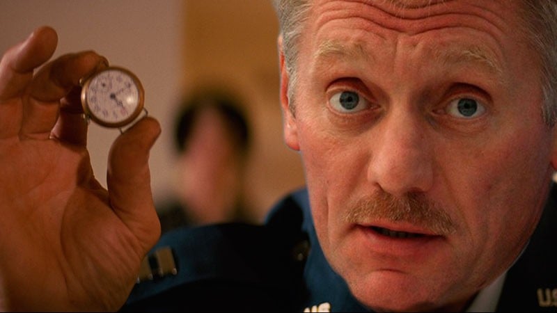 “This watch I got here was first purchased by your great-granddaddy.” Peskov replaces Christopher Walken's Capt. Koons from “Pulp Fiction.” Image edited by Kevin Rothrock.