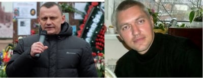 Left Mykola Karpyuk, right: Stanislav Klykh 