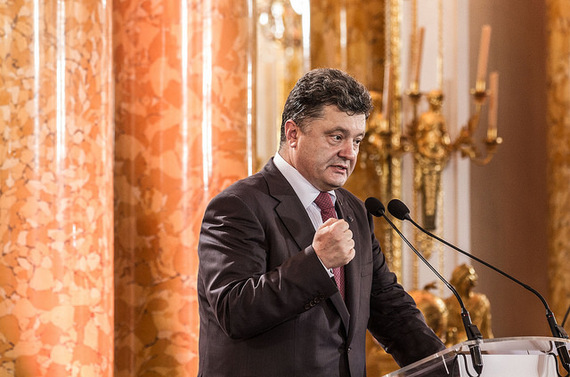 President Petro Poroshenko @flickr by Ministry of Foreign Affairs of the Republic of Poland