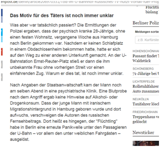 Сapture d'écran Berliner Morgenpost