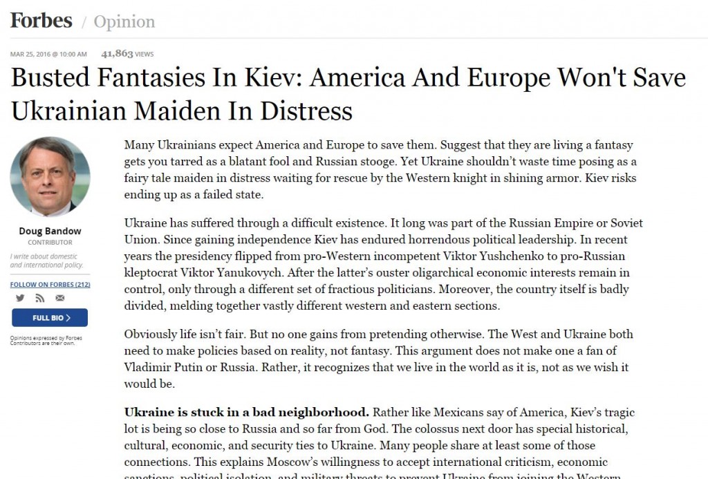 Website screenshot Forbes.com