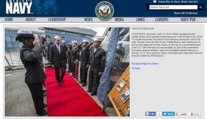  Le Président Roumain a rencontré personnellement la marine américaine