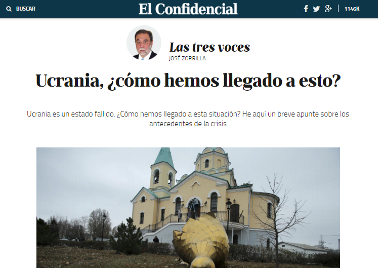 Captura de pantalla de El Confidencial