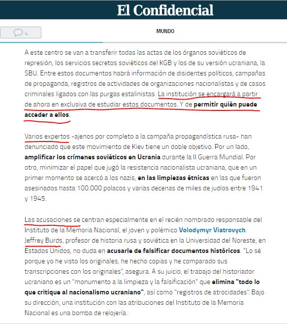 La nota de El Confidencial