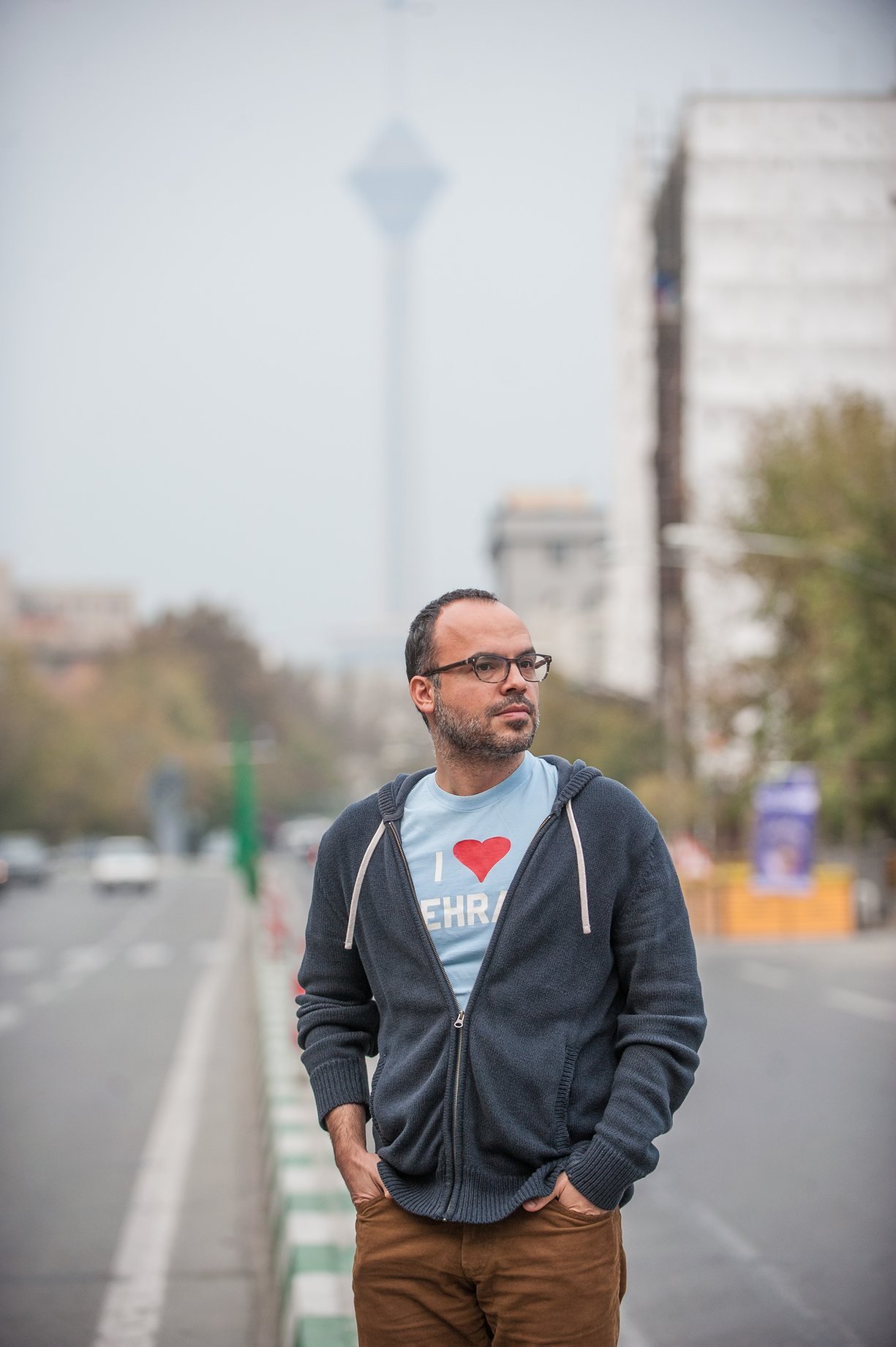 ‘The centralisation of information is making us all much less powerful’ … Iranian blogger Hossein Derakhshan, who was imprisoned for six years. Photograph: Arash Ashoorinia for the Guardian 