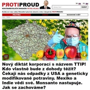 “New dictatorship of MNCs called TTIP! Who will actually benefit from the deal? The garbage from USA and genetically modified food await us. Mexico and India know better. Monsanto is coming. How shall we behave?”