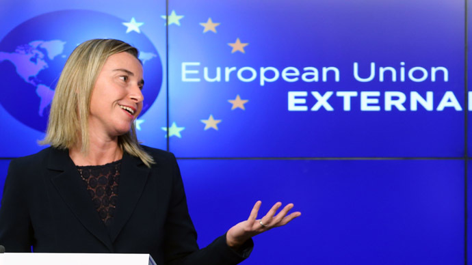 La jefa de la Política Exterior de la Unión, Federica Mogherini (Reuters/Francois Lenoir) | Reuters