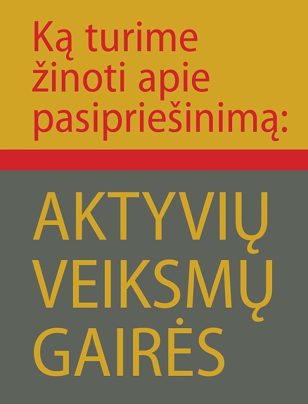 The guide has been made available in Lithuanian schools and libraries and will also be put online, according to reports