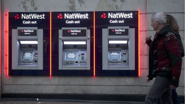 EPA Image caption NatWest appears to have given RT a month's notice about the freezing of its accounts 