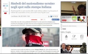 Fake IL GIORNALE di Berlusconi sostiene che Polunin è Nazista
