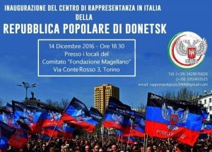 Rappresentanza DNR a Torino