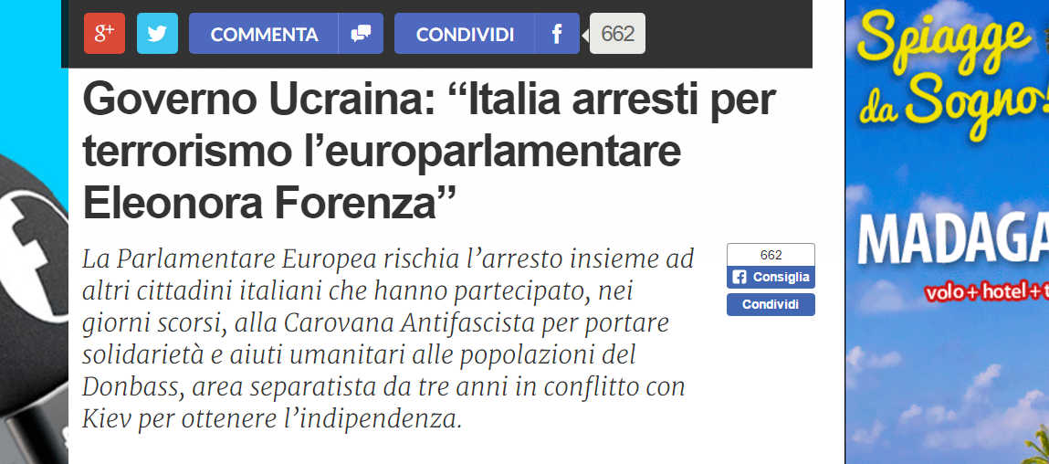 Arresto Eleonora Forenza