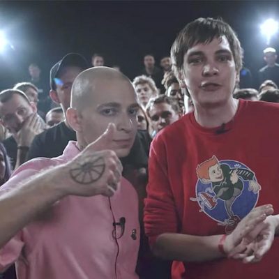 Russian news outlets fined for sharing profane rap battle video