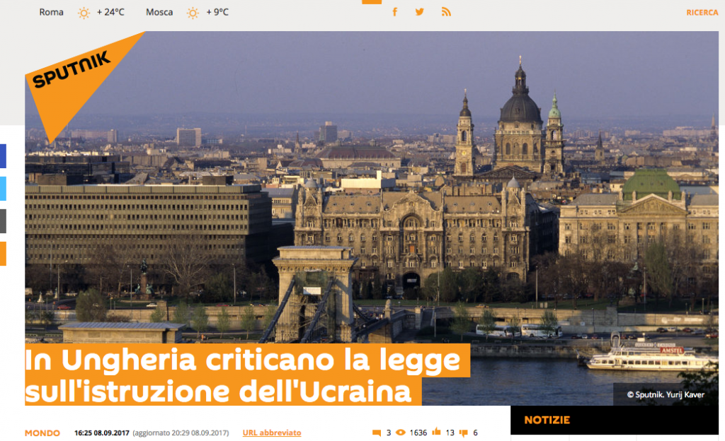 Sputnik Italia Fake