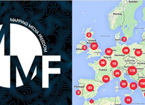 Map recording threats to journalists in Europe relaunches and expands to Russia, Ukraine and Belarus