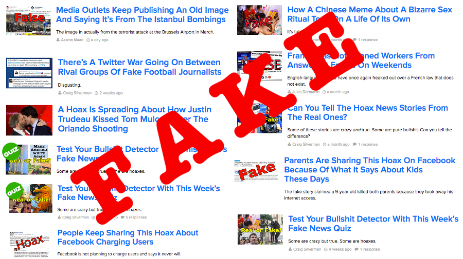  A screenshot of the BuzzFeed Facebook page, which is full of viral and entertaining content, such as quizzes, fake news articles, and videos.