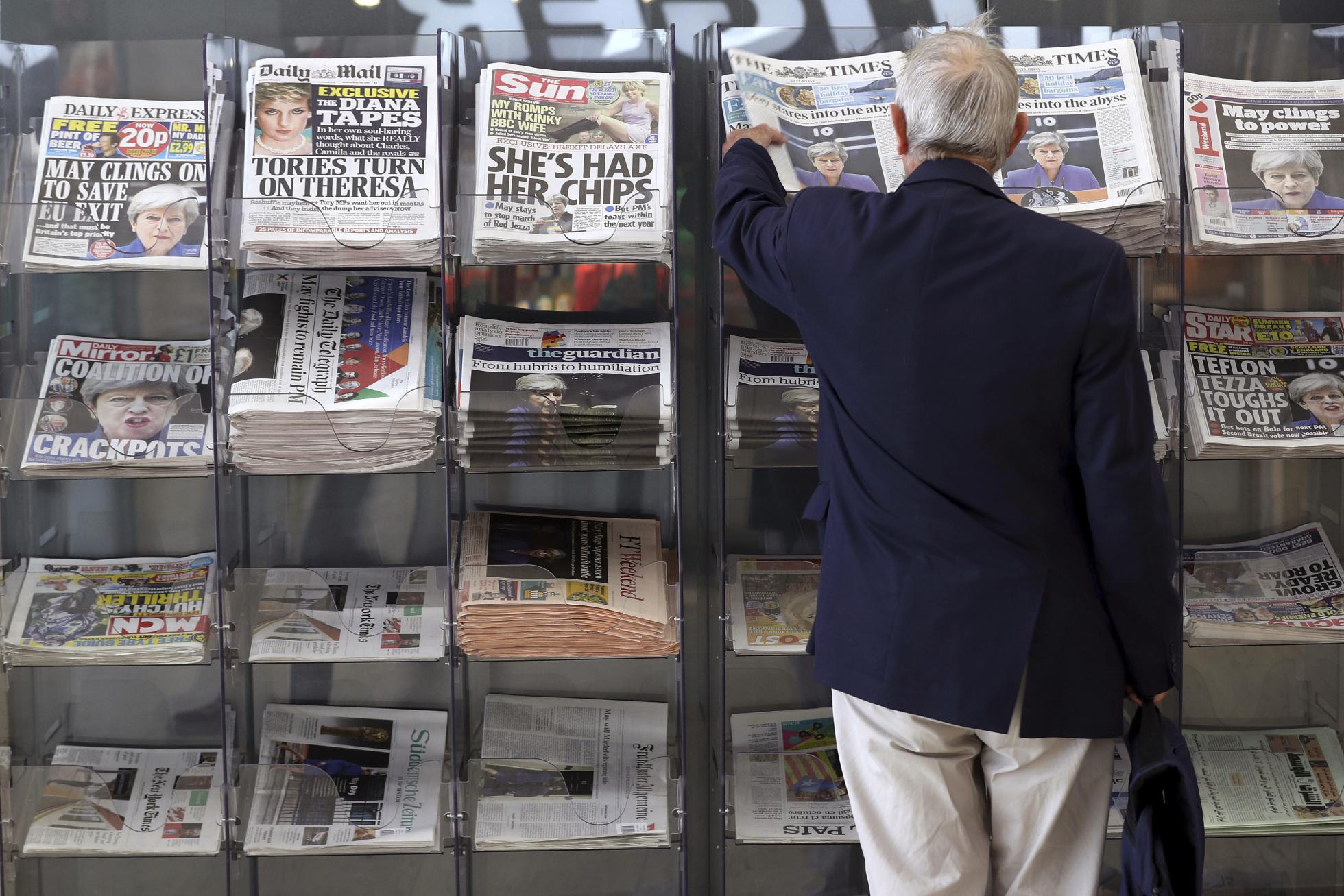 Um Fake-News zu bekämpfen hat Full Fact mit britischen Medien zusammengearbeitet. (Bild: Tim Ireland / AP)