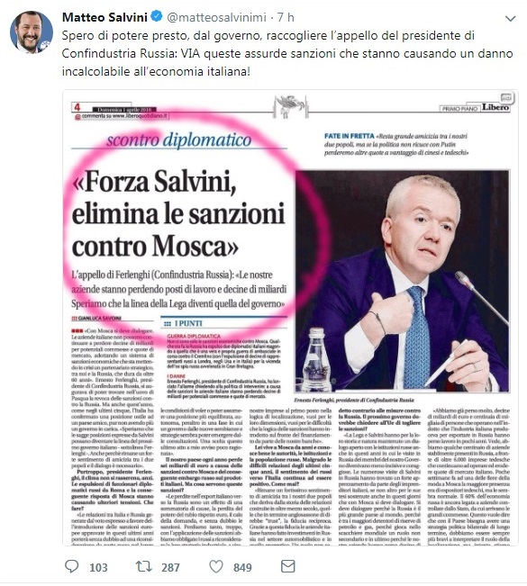 Le bufale di Salvini