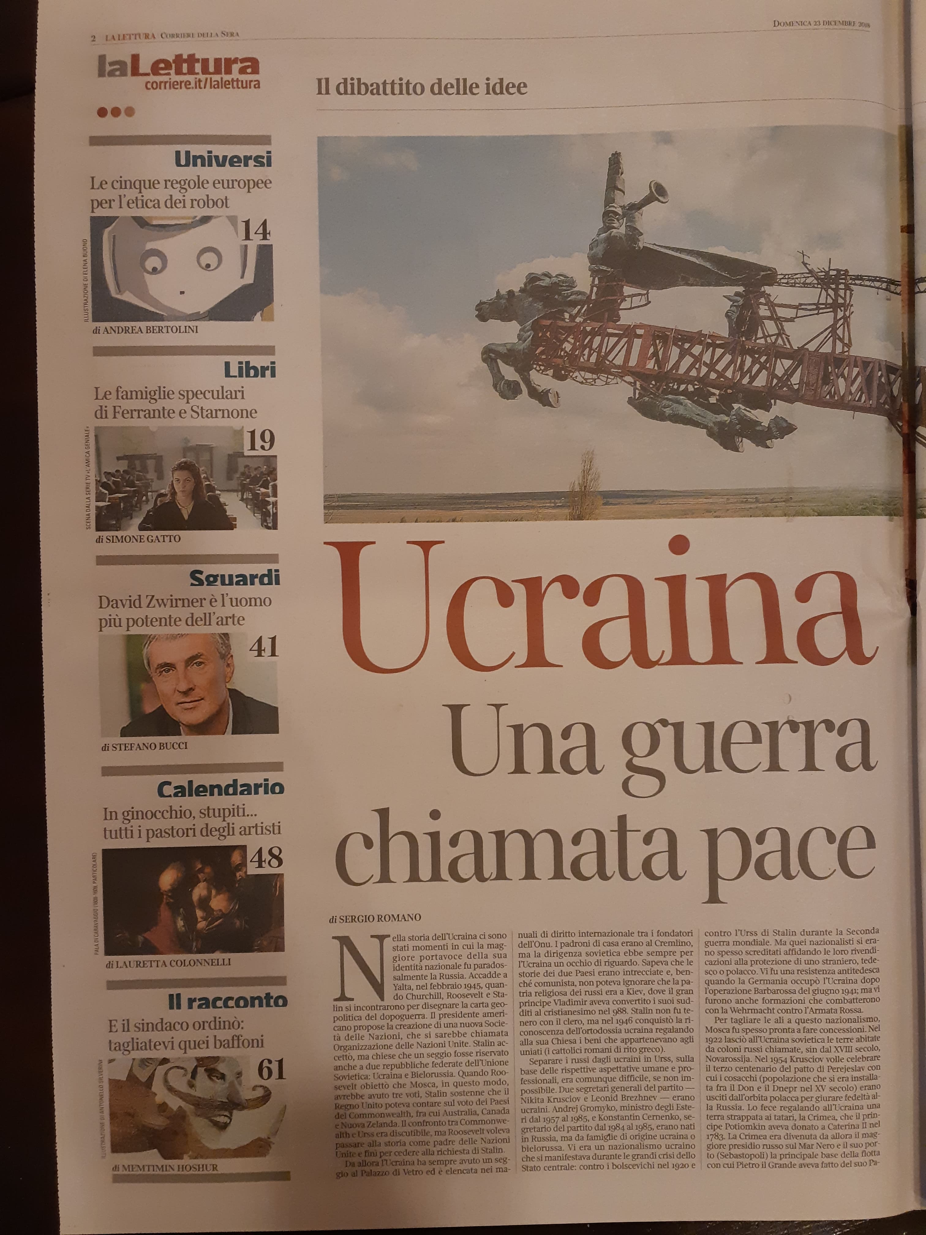 Fake corriere della sera