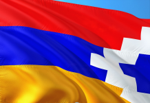 Российские военные в Нагорном Карабахе