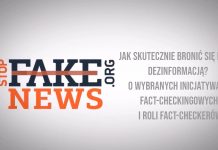 Jak skutecznie bronić się przed dezinformacją? O wybranych inicjatywach fact-checkingowych i roli fact-checkerów
