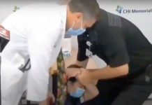 Fake: The nurse who passed out after getting the vaccine shot, passed away