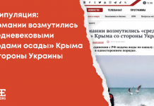 Маніпуляція: В Німеччині обурилися «середньовічними методами облоги» Криму з боку України