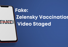 Fake: Zelensky Vaccination Video Staged