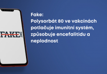 Fake: Polysorbát 80 ve vakcínách potlačuje imunitní systém, způsobuje encefalitidu a neplodnost