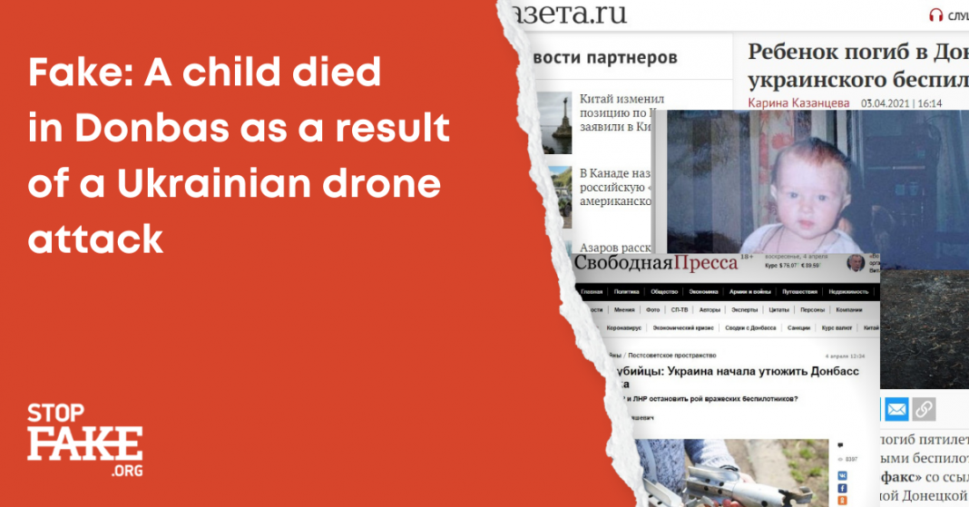 Bambino ucciso da un drone in Donbas