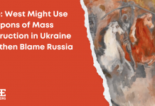 Fake: West Might Use Weapons of Mass Destruction in Ukraine and then Blame Russia