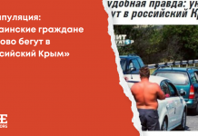 Маніпуляція: «Українські громадяни масово втікають у «російський Крим»