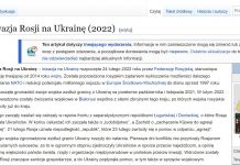 Rosyjski cenzor grozi zablokowaniem Wikipedii