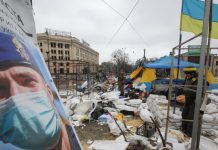 Russia Makes Orwellian Bid to Pin Kharkiv Blasts on Ukraine