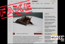 Фейк: В биолабораториях Украины проводили опыты с коронавирусом летучих мышей