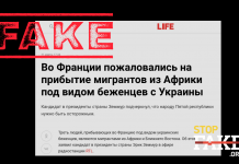 Фейк: Треть украинских беженцев, прибывающих во Францию, являются мигрантами из Африки