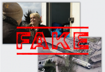 Маніпуляція: Російські війська роздають гуманітарну допомогу в Мелітополі 