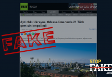 Fake: Ukrayna, Odesa limanından 21 Türk gemisinin çıkmasına izin vermedi