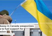 Russian embassy in Canada weaponizes social media to fuel support for Ukraine invasion